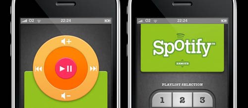 Spotify en el iPhone
