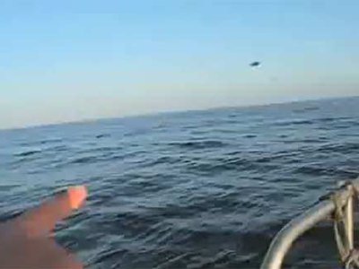 Impresionante: Supuesto vídeo de una persecusión a un OVNI