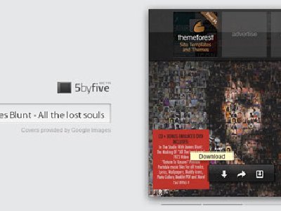 5byfive.com, busca y descarga carátulas (covers) de tus discos favoritos