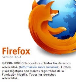 Firefox 3.5.4