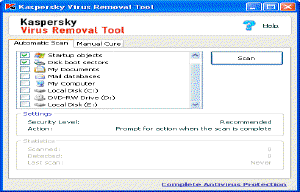 Kaspersky Virus Removal Tool, herramienta gratuita para eliminar virus