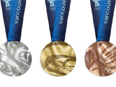 Medallas Olímpicas, metales reciclados.