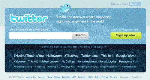 Twitter Home
