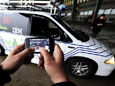 Controlan un automóvil por medio del iPhone