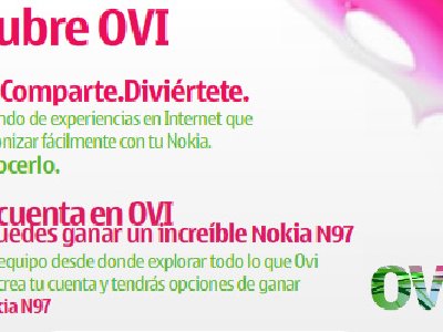 ¿Quieres ganar un Nokia N97? Nokia Chile y MarlexSystems te lo regalan