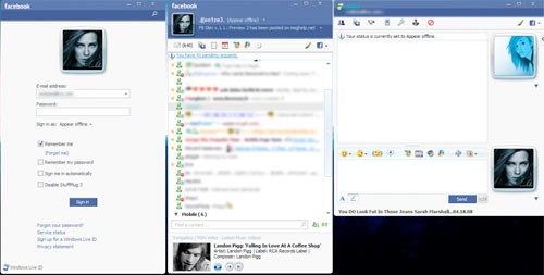Skin de Facebook para el Messenger