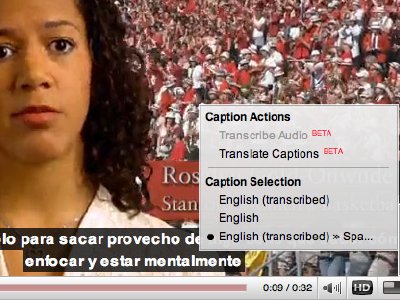 Subtítulos automáticos: Youtube ahora es capaz de traducir voz