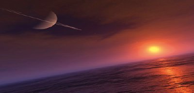 Explorando los lagos del Titán, una de las lunas de saturno