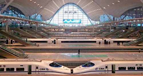 Tren de alta velocidad en China
