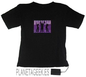 camiseta con vumetro