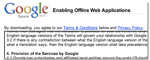 Google Gears