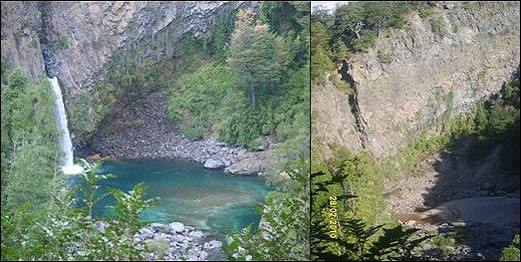 caída de agua