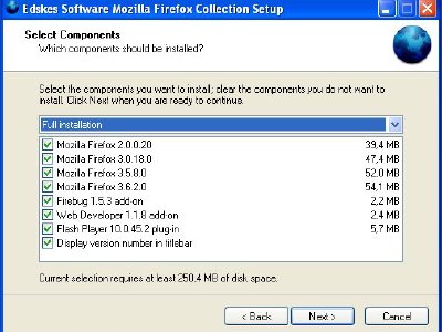 Instalar varias versiones de Firefox con un click
