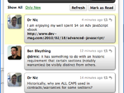 Skeet, cliente de Twitter para Google Chrome