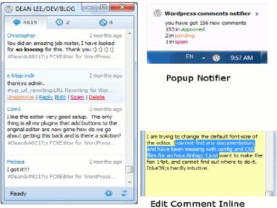 Administra los comentarios de tu blog desde el escritorio con WordPress Comments Notifier