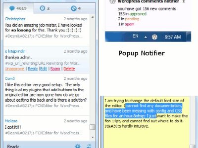 Administra los comentarios de tu blog desde el escritorio con WordPress Comments Notifier