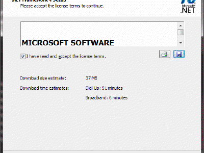 Descargar .NET Framework 4.0