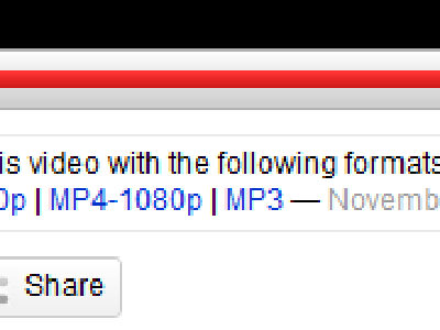 Descargar videos de Youtube en Google Chrome con un click
