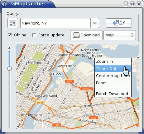 Imagen de GMapCatcher
