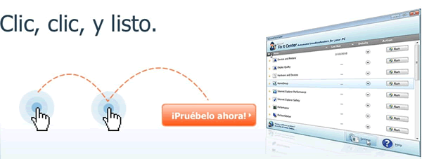 Imagen de Microsoft Fix it Center