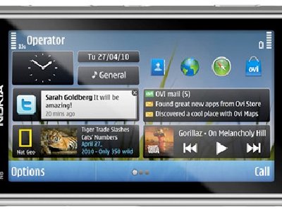 Nokia N8 con cámara de 12 megapixeles