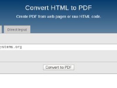 Pdfcrowd, convertir de HTML a PDF