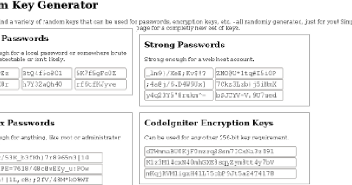 Crear una contraseña segura en Random Key Generator | Marlex Systems