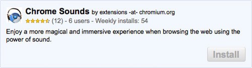 Imagen de Chrome Sounds