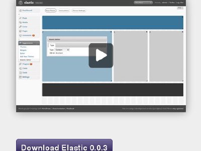 Elastic, editor de temas para WordPress