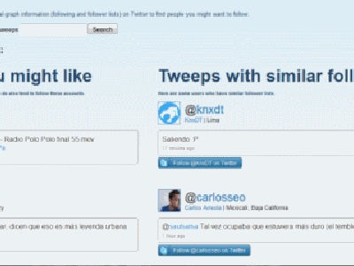 ¿No sabes a quien seguir en Twitter? Usa Google Follow Finder