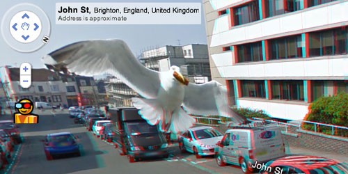Imagen de 3D en Street View