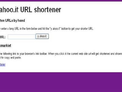 Yahoo! lanza su acortador de URL’s