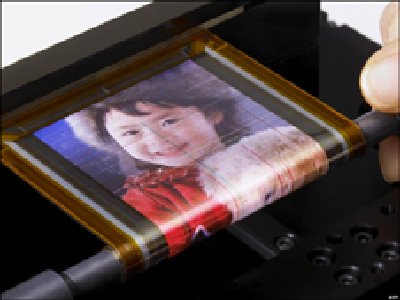 Pantalla tan delgada como un papel