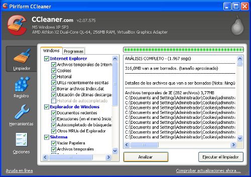 Imagen de CCleaner