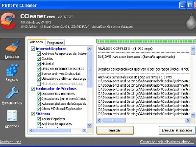 Optimiza y limpia Windows con CCleaner