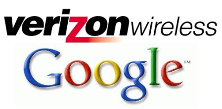 Imagen de Verizon y Google colaborando en un tablet