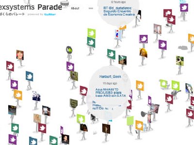 Is Parade: Haz un desfile con tus followers de Twitter