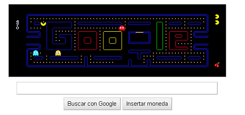 pacman y google