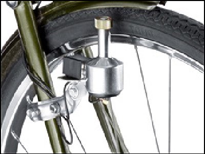 Cargue su celular en la bicicleta