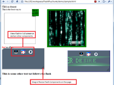 FlashPlus, extensión Google Chrome para bloquear y mover objetos flash