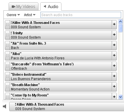 audio youtube