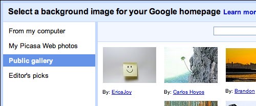 Uploader de imágenes de Google