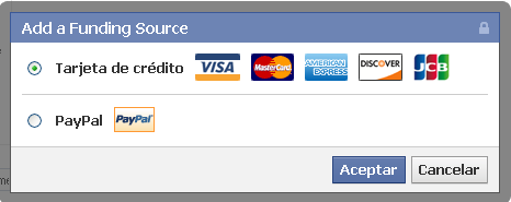 paypal facebook