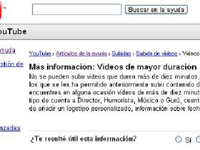 Youtube incrementó el límite de videos a 15 minutos, un simple cambio?