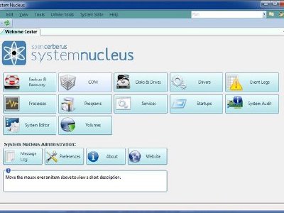 System Nucleus, herramienta para editar y optimizar tu windows