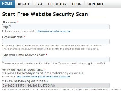 Consulta la seguridad de tu sitio web con ZeroDayScan