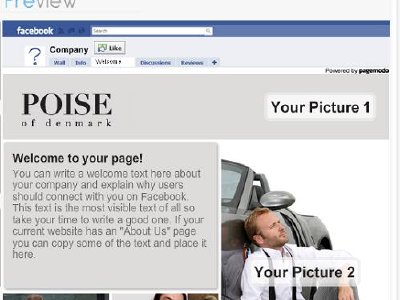 Cómo crear una página de bienvenida en Facebook