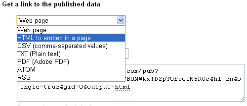 embed hoja docs
