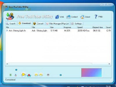 Free YouTube Utility, ver, descargar y convertir videos de Youtube