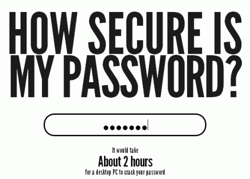 Imagen de la herramienta HowSecureIsMyPassword